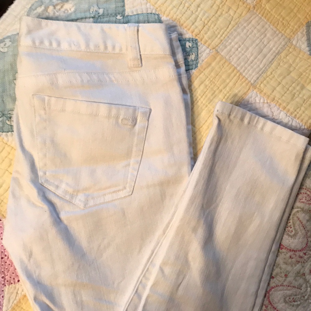 Vineyard Vines Classic White Skinny Jeans size 2 - Picture 2 of 4